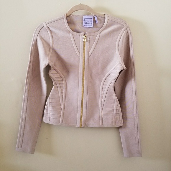 Nwot Authentic Herve Leger Conservative Dressy Bar - Picture 2 of 8